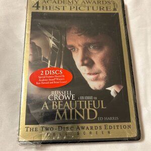 A Beautiful Mind [2001] (DVD,2002,2-Disc Set,Special Limited Edition) NEW Sealed